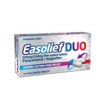 Easolief Duo Paracetamol 500mg & Ibuprofen 150mg Tablets (24)