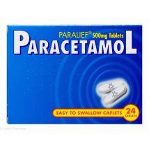 Paralief  Tablets 500mg Paracetamol (24)