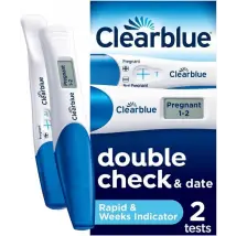 Clearblue Prenancy Test - Double Check & Date ~ 2 Tests
