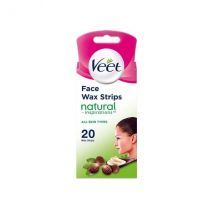 Veet Natural Face Wax Strips 20