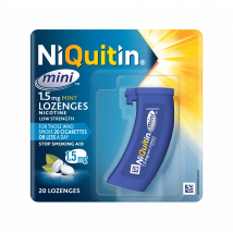 Niquitin 2mg Nicotine Mini Mint Lozenges (20)