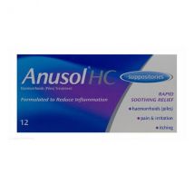 Anusol & Hydrocortisone Suppositories (12)