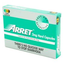 Arret Loperamide 2mg Capsules (12)