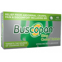 Buscopan Hyoscine 10mg Tablets (40)