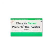 Dioralyte Natural Sachets for fast and effective replacement of lost water & body salts (20)