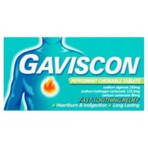 Gaviscon Peppermint Chewable Tablets (48)