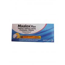 Maalox Plus Chewable Tablets (40)