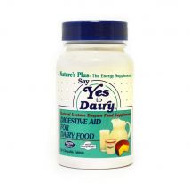 Natures Plus Say Yes To Dairy Chewable 50 | Natural Lactase Enzyme