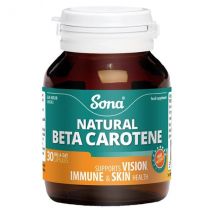 Sona Natural Beta Carotene (30)