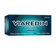 Viaredin Sildenafil 50mg Tablets 8s