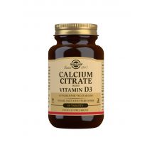 Solgar Calcium Citrate With Vitamin D3 (60)