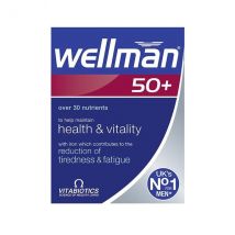Vitabiotics Wellman 50+ 30 Tablets