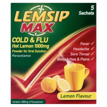 Lemsip - Max Cold & Flu Lemon (5)