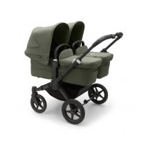 Bugaboo Donkey 5 Twin Carrycot & Seat Pushchair - Forest Green