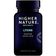 Higher Nature Lysine, 500mg, 90 Tablets