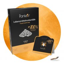 Lebensmittel-Mottenfalle - 6 Stück - 100% mehr Pheromone - Zum Monitoring