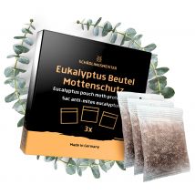 Eukalyptus Beutel Mottenschutz - Duftsäckchen - 3 Stück