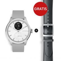 Withings ScanWatch 2 - White 42mm + Gratis Withings Lederarmband