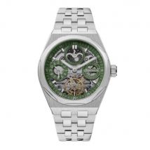 INGERSOLL Automatikuhr The Broadway Dual Time silber onesize Herren Skelettiertes Zifferblatt 43 I12905