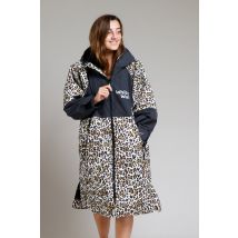 Adults Hard Shell Robe - Leopard Print