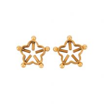 Nippelklemmen „Nipple Jewellery Golden Flower“