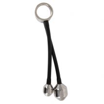 Penisring mit 2 schweren Plug-Gewichten