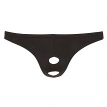 String mit Öffnungen für Penis und Hoden