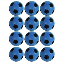 Foam Football Pack Of 12 - Blue (19.4cm)
