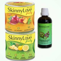 SkinnyLove Double Power: Fruity Afslankkuur + Lever Detox