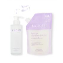 La Rosée cosmétiques - Duo Recharge shampoing ultra-doux et son flacon rechargeable