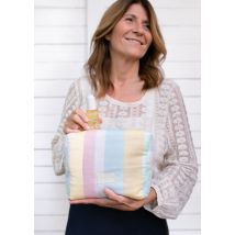 La Rosée cosmétiques - Trousse de toilette en double gaze de coton BIO