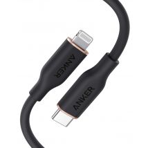 Anker 641 USB-C auf Lightning Kabel (Flow, Silikon) 1.8m / Midnight Black