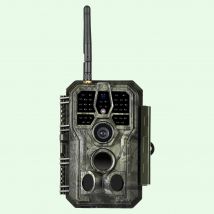 Wildkamera Wlan Fotofalle Jagdkamera Wildtierkamera 64MP 1296P 0,1s Schnelle Trigger Geschwindigkeit Nachtsicht Bewegungsmelder 120°PIR IP66 Wasserdichter | A280W Grün