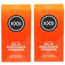 EXS Delay Endurance Condoms - 24 Pack