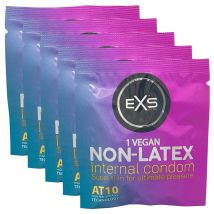 EXS Internal Non-Latex Condoms - Stretch 5 Pack