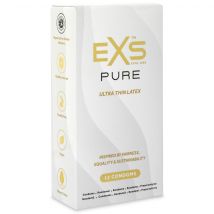 EXS Pure Ultra Thin Latex Condoms - 12 Pack