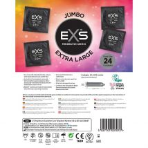 EXS Jumbo Extra Large Condoms - 24 Pack