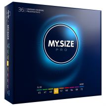 MY.SIZE Pro 53mm Condoms - 36 Pack
