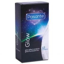 Pasante Glow Condoms - 12 Pack