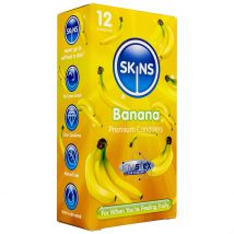 Skins Banana Condoms - 8 Pack