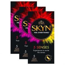 Skyn 5 Senses Condoms - 15 Pack