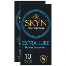 Skyn Extra Lubricated Non-Latex Condoms - 20 Pack