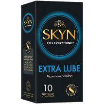 Skyn Extra Lubricated Non-Latex Condoms - 10 Pack