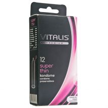 Vitalis Super Thin Condoms - 12 Pack