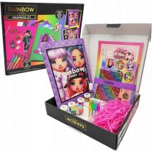 Rainbow High Scrapbooking Set with Notepad Pens Sticker & Accessories