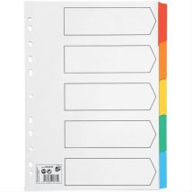 5 Star Premier A4 index Card with multicolour mylar  464343