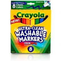 Crayola 8 Ultra-Clean Washable Markers