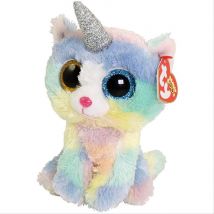 Ty Toys Beanie Babies Boos Heather Unicorn Cat 15cm