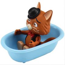 44 Cats Gas & Bathtub 7cm/ 3" Tall Figure