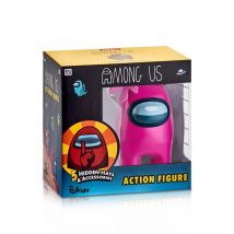 Official & Fully Licensed Among Us Pink Action Figure 17cm 1-Pack Window Box
